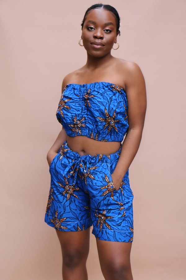 ARABA shorts and crop top set - TRIBE 228 