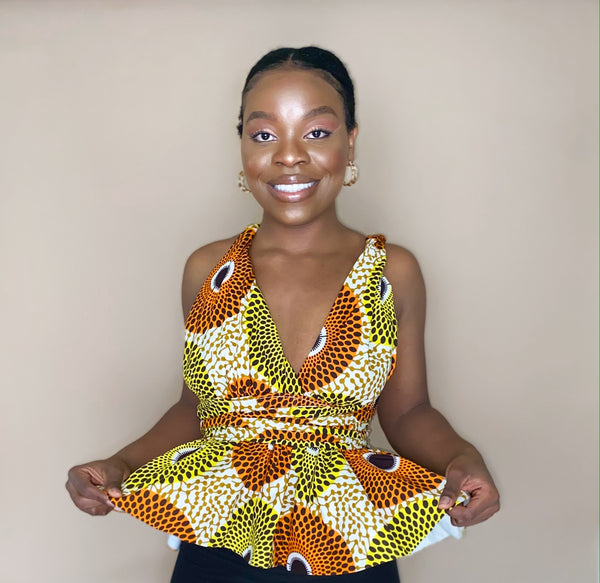 Tribal Infinity Top - multi wear ( Citrus ) - TRIBE 228 