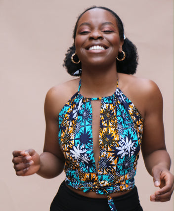 トップス UN3D.TRIBAL BORDER ASYMME KT TOP UN3D.TRIBAL BORDER ASYMME KT TOP