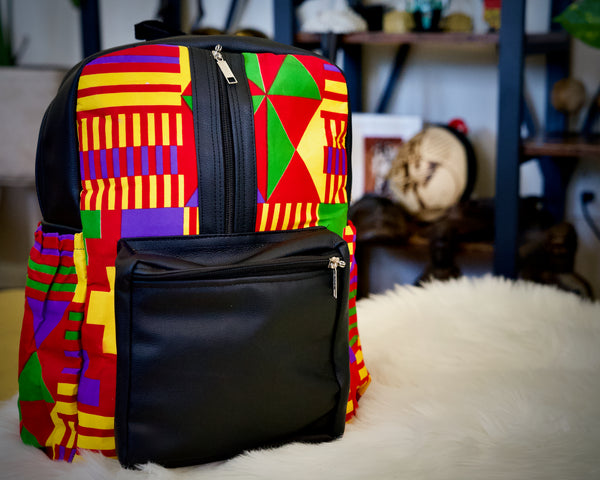 Black Afro Backpack