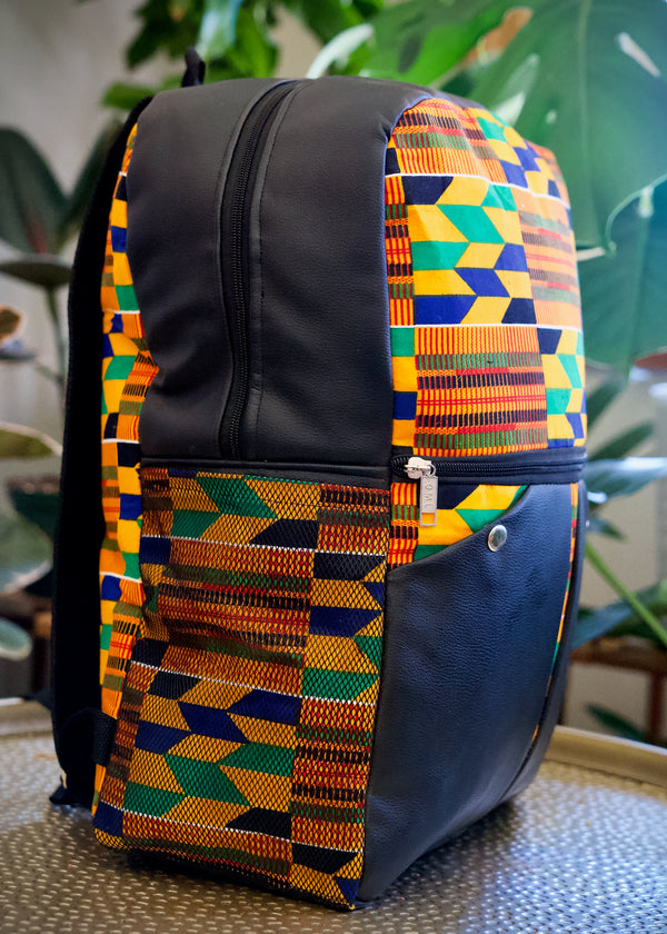 Kente Afro Backpack