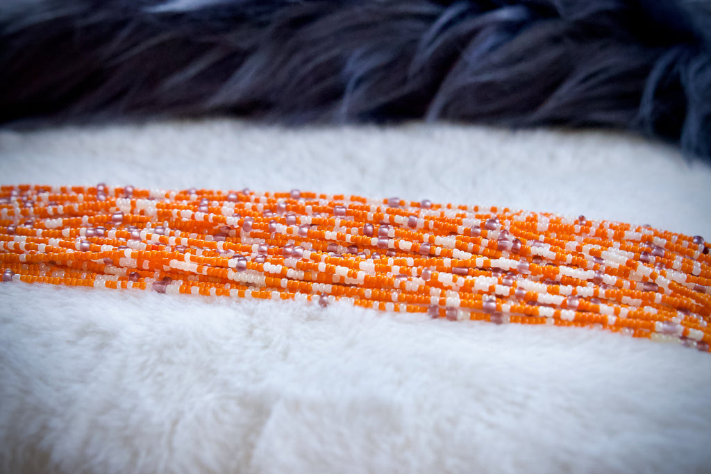 Accra Orange Waist beads