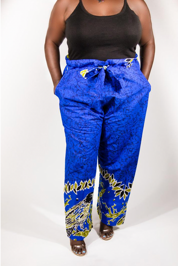 Otesha Antique Pants- Deep Blue