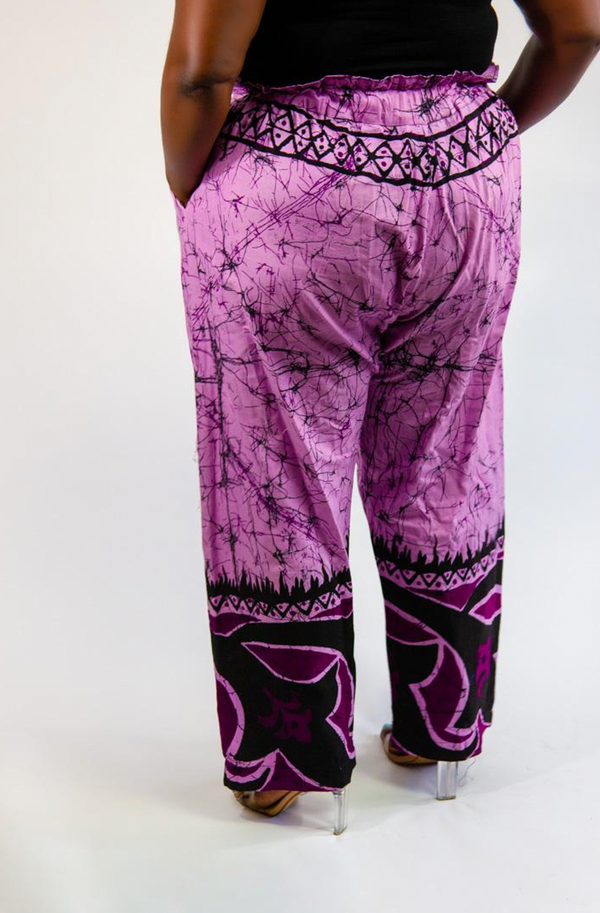 Otesha Antique Pants- Fuchsia