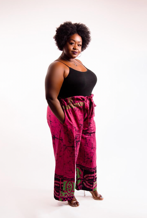 Otesha Antique Pants- Hot Pink